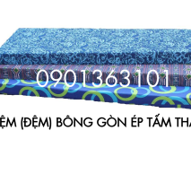 Nệm (Đệm) Bông Ép Tấm Thẳng