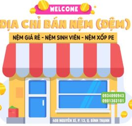 ☛ ☛ Địa chỉ bán nệm (đệm) giá rẻ – nệm (đệm) sinh viên – nệm (đệm) mút xốp PE ☚☚
